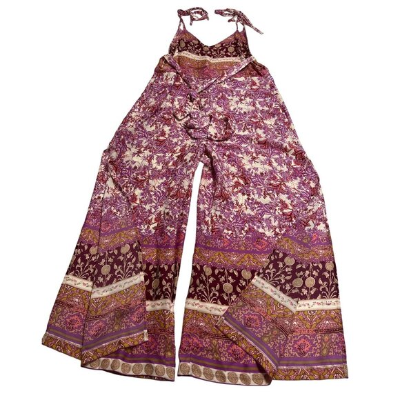 Free People Leona Jumpsuit By In Lilac - Picture 1 of 5